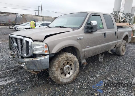 2007 Ford F-250 Lariat/Xl/Xlt из США, поврежденный, VIN 1FTSW21P47EB36160